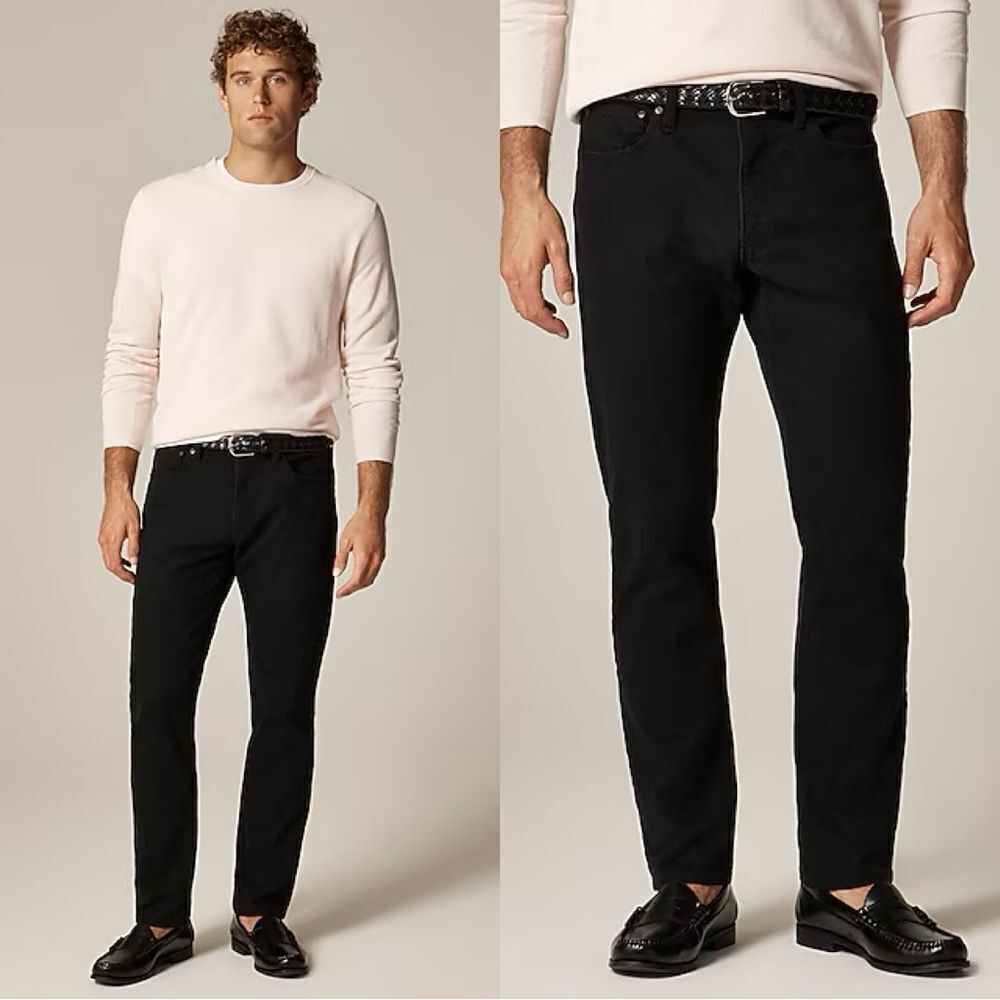 NWT J CREW Tech dock pant in black
